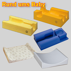 Rund ums Baby Lagerungshilfen